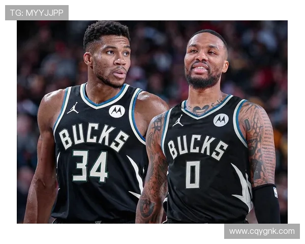 老友重聚利拉德与字母哥兄弟情深热聊共叙昔日辉煌时光